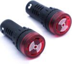 چراغ سیگنال بیزر دار 220 ولت - تصویر 3